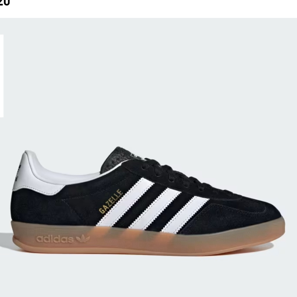 Adidas GAZELLE INDOOR SHOES- black suede